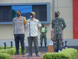 Pemkab Bersinergi Bersama Polres Muba Gelorakan Gerakan Masker Muba Cegah Penyebaran COVID-19