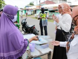 Disdagperin Muba, Bersama TNI-Polri Sosialisasikan Perbup 67 Tahun 2020