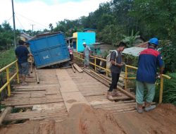 Besi Jembatan Sering Dicuri, Mengakibatkan Jembatan Jebol