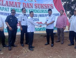 Kades Muratara Adakan Rapat Pergantian Ketua FK2D