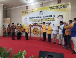 Dodi: Buka Musda Ke IV Partai Golkar OKU Timur