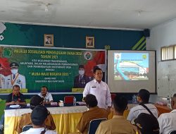 RC : Lalan Kecamatan Terakhir Dalam Sosialisasi ADD/K Tahun 2021