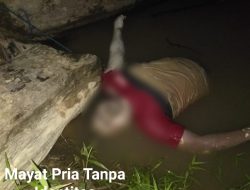 Mayat Pria Tanpa Identitas Ditemukan Warga Mengambang di Aliran Sungai Rawas