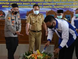 Pelantikan SMSI Kabupaten Lahat Sekaligus HUT SMSI