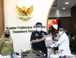 Bupati Muratara HDS Rapat Persentase Membahas Pembangunan Infrastruktur