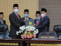 Pemkab Muba Apresiasi Rekomendasi DPRD atas LKPJ Bupati Tahun 2020