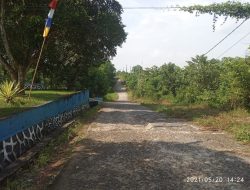 Jalan lingkungan Pemkab OKU Timur Rusak Parah, Pengguna jalan Berharap di Perbaiki