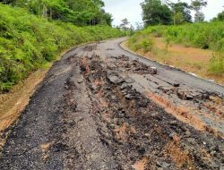 Wabup Himbau Pihak Terkait Wajib Tanggung Jawab Masalah Jalan Rusak di Desa Ketapat Bening