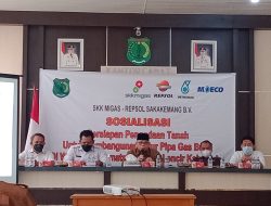 Pemkab Muba Dukung Repsol Bangun Jalur Pipa Gas