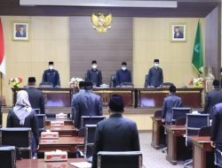 Bupati DRA Sampaikan Pertanggungjawaban APBD TA 2020 dan Lima Raperda Inisiatif Muba
