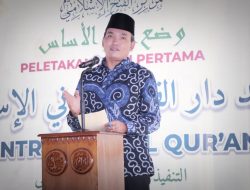 Wabup Beni Dukung Pembangunan Ponpes Darul Qur’an Al-Madani Babat Toman