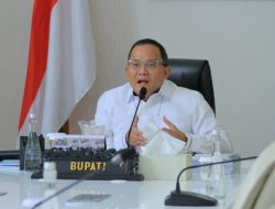 Bupati Dodi Reza Jadi Narasumber Muba Environment Webinar Forum 2021