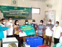 Dinas Perikanan Muba Beri Bantuan UMKM Sektor Perikanan