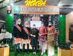 Warga Sumsel Terpikat Gambo Muba di Sriwijaya Expo