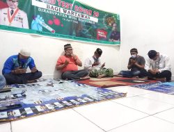 Kenang dan Doakan Penasehatnya, Pengurus serta Anggota PWI Muba Gelar Baca Yasin Bersama