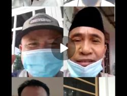 Secara Virtual Enos bersilahturahmi dengan Wabup, Camat dan Direktur Rumah Sakit