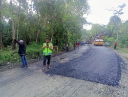 Sesuai Intruksi Bupati HDS (PU-PR) Muratara Perbaiki Jalan Menuju Wisata Danau Rayo