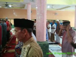 Masyarakat Desa Bantan Buay Pemuka Peliung, Melaksanakan Sholat Jenazah Secara Ghoib (Almh) Percha Leanpuri