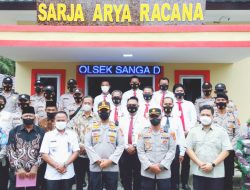 Kunker Ke Mapolsek Sanga Desa, Kapolres Muba Resmikan Gedung Sarja Arya Racana