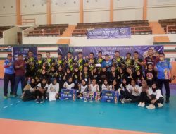 Tim Voli Putra dan Putri Muba Sapu Bersih Juara Kejurda U-21
