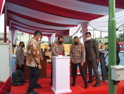Kapolda Sumsel Irjenpol Toni Harmanto, Resmikan Fasilitas Baru Milik Polres OKU Timur