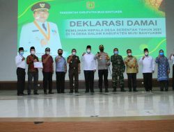 Deklarasi Damai Pilkades, Ciptakan Situasi Kondusif di Muba