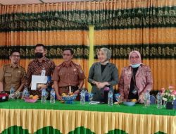 Koordinator PAUD dan Disdik Muratara Sosialisai Program Menabung Untuk Siswa