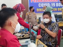 Buka Vaksinasi Booster, H. Lanosin Ajak Warga Ikut Vaksinasi Agar Sehat