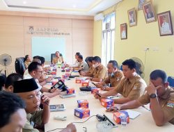 Sekda Kembali Adakan Rapat Bersama Satgas Pendapatan Daerah Muratara