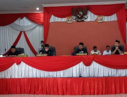 DPRD Muratara Adakan Rapat Paripurna Dalam Rangka Mendengar LKPJ Bupati Tahun 2021