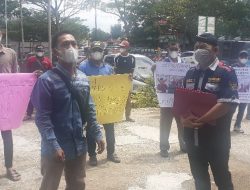 Aliansi Gaspirat Adakan Aksi Demo Tuntut Beredarnya Video Asusila Oknum Anggota DPRD