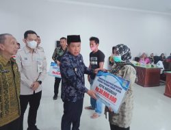 H. Inayatullah Hadiri Launching Sosial Subsidi Bunga Kredit Bank Sumsel Babel Rupit