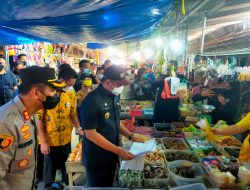 Jelang Ramadhan, Bupati Lanosin Pantau Ketersedian Bahan Pokok di Pasar Martapura