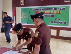 Tak Lagi Jadi Kasi Intel Kejari Muba, Abu Nawas Dipromosikan Jadi Kasi Intel Kejari Dumai
