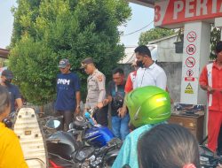 Kapolsek Belitang 1 Tinjau SPBU Nakal Melayani Pengecoran