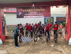 Meriahkan HDKD ke-77, Lapas Sekayu Gelar Fun Bike dan Virtual Run