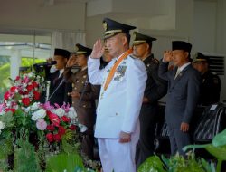 Berjalan Khidmat, Upacara HUT RI ke-77 di Muba Sukses