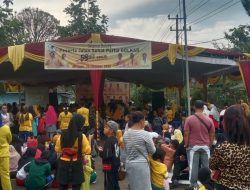 HUT ke-58, Jalan Sehat Serentak Golkar Cetak Rekor MURI, di Muba Tumpah Ruah