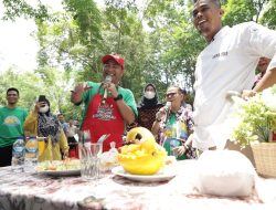 Usai Bekarang, Pj Bupati Apriyadi Request Masak Tempoyak dengan Lord Adi