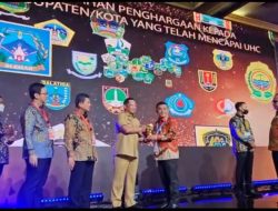 Pemkab Muratara Sukses Terima Penghargaan UHC Award 2023 Dari Wapres RI