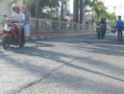 Jalan di Kota Martapura Banyak Lubang, Pengendara Khawatir Ancam Keselamatan