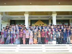 H. Inayatullah dan SKPD Muratara Ikuti Open House di Griya Agung