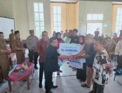 Bupati Muratara dan BPJS Ketenagakerjaan Lubuk Linggau Launching Jaminan Sosial Bagi Pekerja Rentan Desa