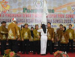 Patut Bangga, Bupati HDS Resmi Dilantik Jadi Ketua DPW Pujakesuma Se-Sumsel