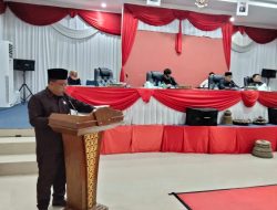 Legislatif dan Eksekutif Sahkan Perda Tahun Anggaran 2022