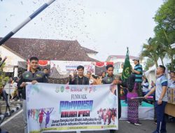 Semarak Fun Walk – Fun Run Adhyaksa Muba Fest Banjir Peserta