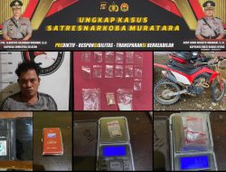 Polres Muratara Ungkap Kasus Pengedar Narkoba Di Desa Lesung Batu