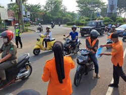 Gerak Cepat Antisipasi Dampak Kabut Asap, Pemkab Muba Bagikan Ribuan Masker Untuk Masyarakat