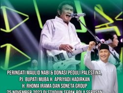 Peringati Maulid Nabi Muhammad SAW, PJ Bupati Muba Hadirkan H Rhoma Irama