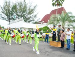 Perdana, Pemkab Muba Gelar Lomba Drum Band Kejuaraan Bupati Cup